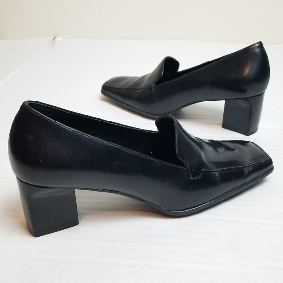 Bandolino Shoes - BANDOLINO Genuine Leather Chunky Heels